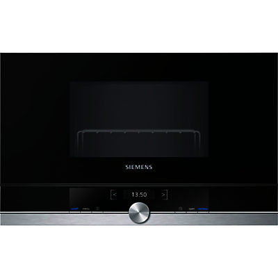 Siemens BE634LGS1B Built-In Microwave, Stainless Steel / Black